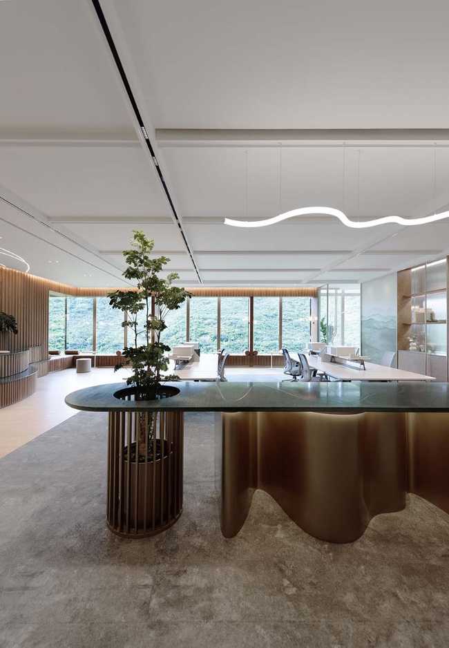 Mountain Workplace diseño de interiores