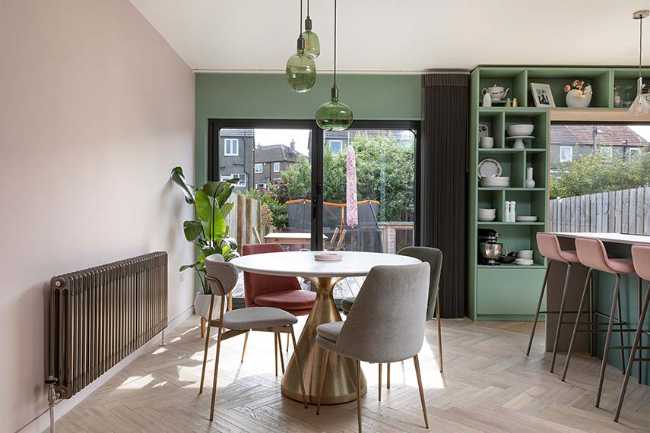 Renovation of a 1950s Terraced House. A new layout to create spaces for being together