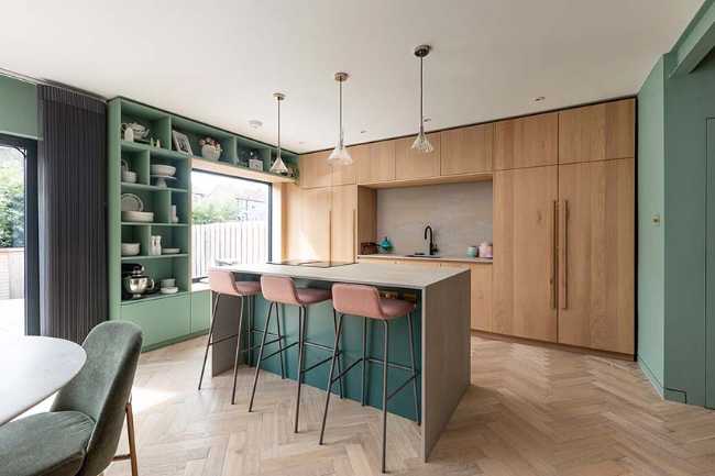 Renovation of a 1950s Terraced House. A new layout to create spaces for being together