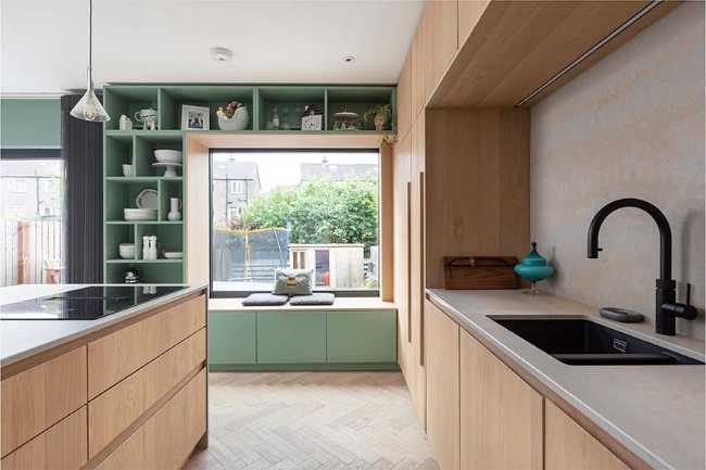 Renovation of a 1950s Terraced House. A new layout to create spaces for being together