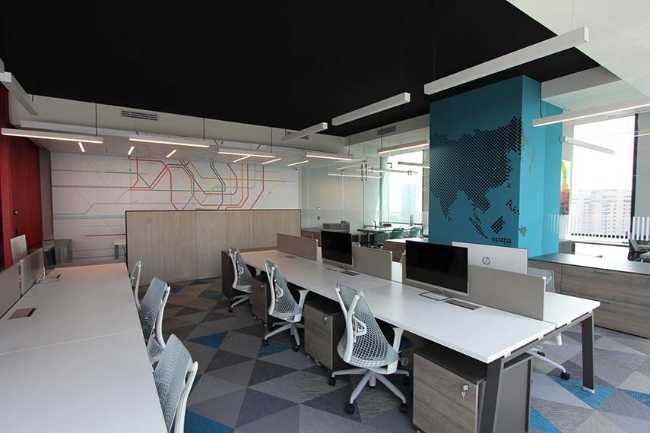 Realization of the new dynamic and contemporary Soarma offices