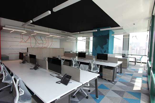 Realization of the new dynamic and contemporary Soarma offices