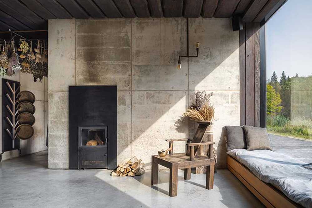 Cabañas y saunas de la tradición letona en el Ziedlejas Wellness Resort