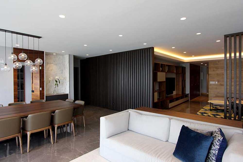 Progetto appartamento Departamento AV, design per una giovane famiglia