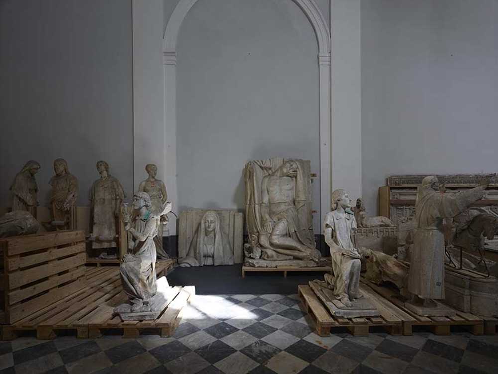 Restauro di Chiesa San Pellegrino e nuovo Deposito dei Gessi a Lucca