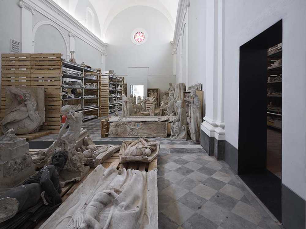 Restauro di Chiesa San Pellegrino e nuovo Deposito dei Gessi a Lucca