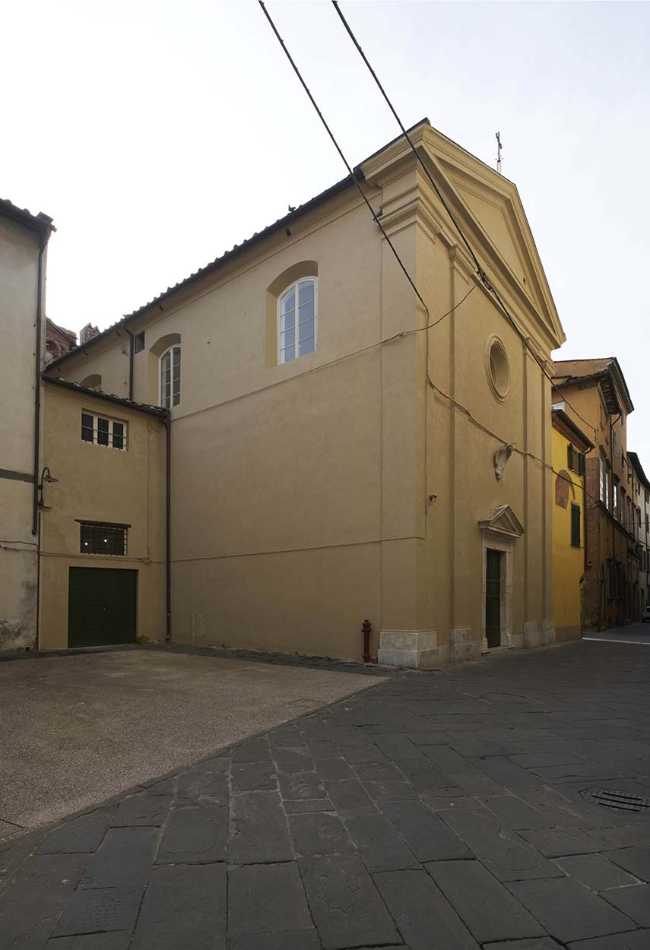 Restauro di Chiesa San Pellegrino e nuovo Deposito dei Gessi a Lucca