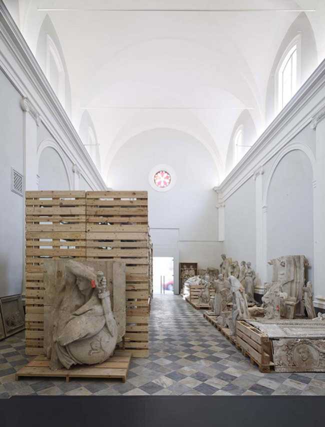 Restauro di Chiesa San Pellegrino e nuovo Deposito dei Gessi a Lucca