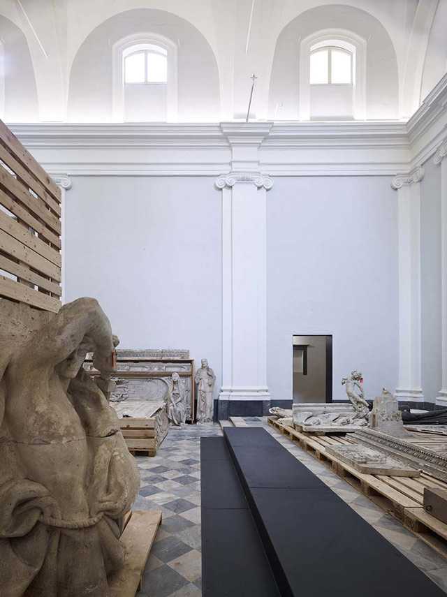 Restauro di Chiesa San Pellegrino e nuovo Deposito dei Gessi a Lucca