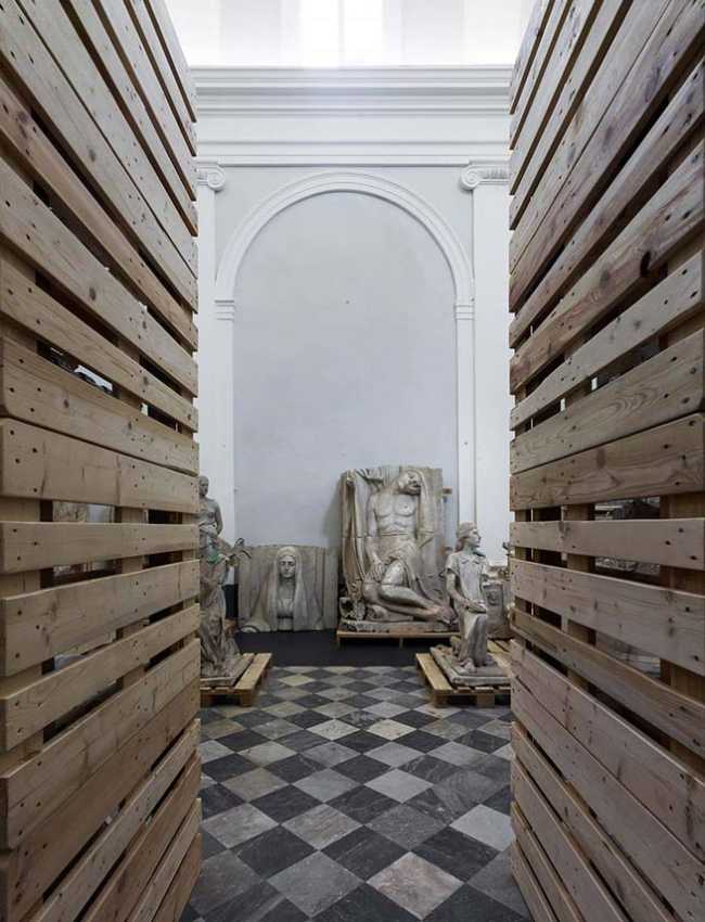 Restauro di Chiesa San Pellegrino e nuovo Deposito dei Gessi a Lucca