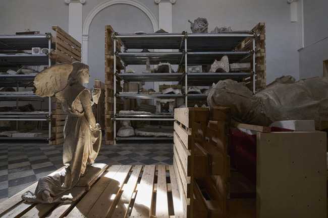 Restauro di Chiesa San Pellegrino e nuovo Deposito dei Gessi a Lucca