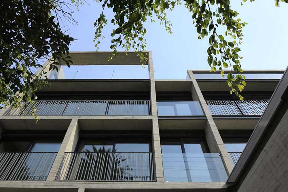 Proporzioni auree dell’edificio residenziale Moliere 91