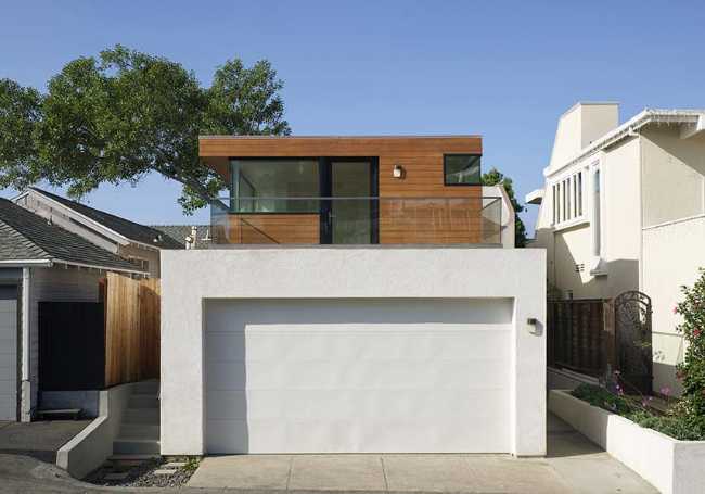 Villa at Sunset Terrace created around a vortex space