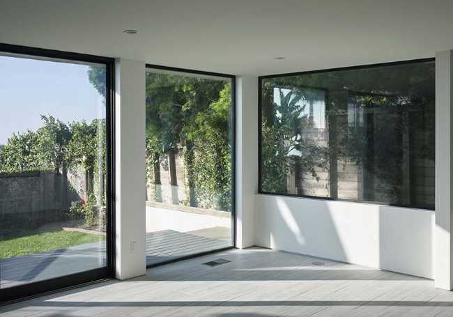 Villa at Sunset Terrace created around a vortex space