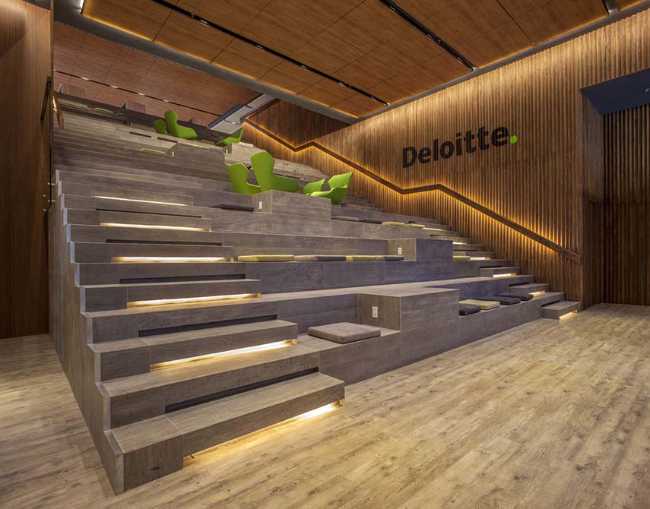 Centro de Excelencia Deloitte en Ciudad de México. Formación y LEED