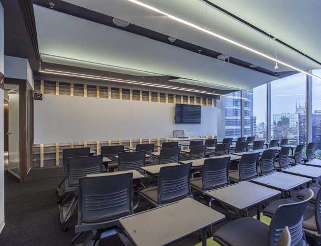 Centro de Excelencia Deloitte en Ciudad de México. Formación y LEED