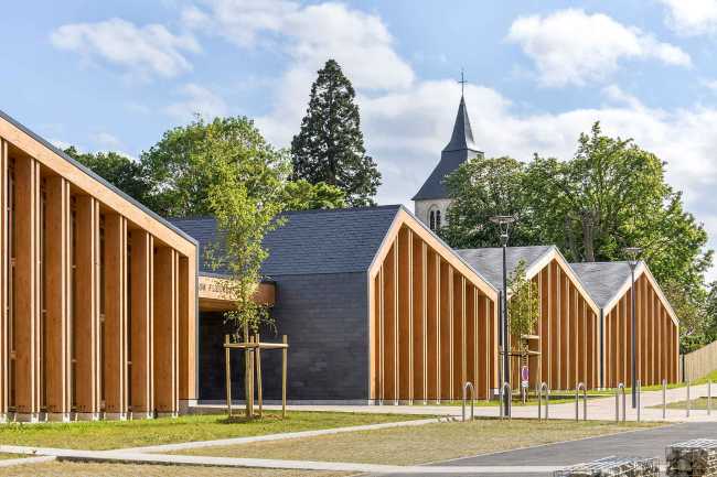 Agile architecture: the Heudebouville school, a contemporary archetype of sustainability.