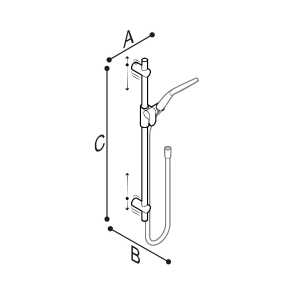 ENSEMBLE DE DOUCHE EN ACIER INOXYDABLE