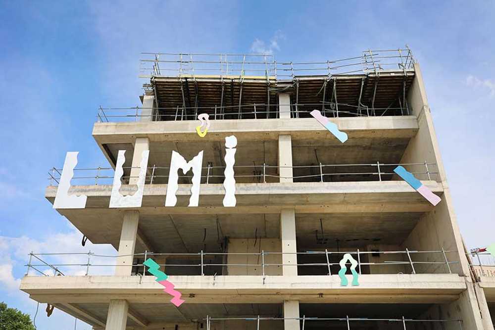 LUMI is a game, urban area for events, pop universe where to relax