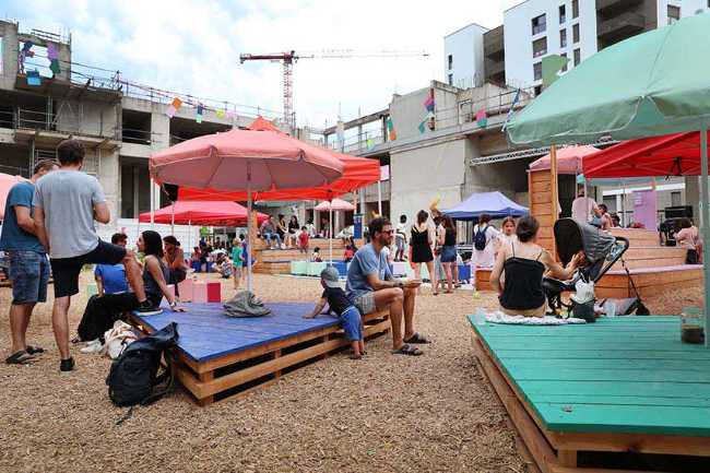 LUMI is a game, urban area for events, pop universe where to relax