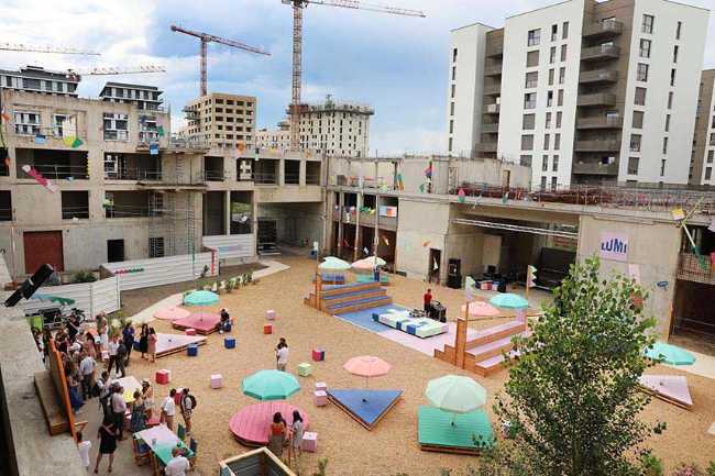 LUMI is a game, urban area for events, pop universe where to relax