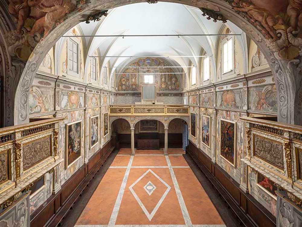 Restoration of the Oratorio degli Angeli Custodi, a hidden Baroque treasure.