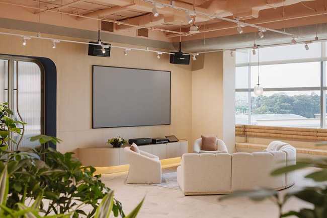 From nature the Wellness Oasis holistic space. Productivity and well-being