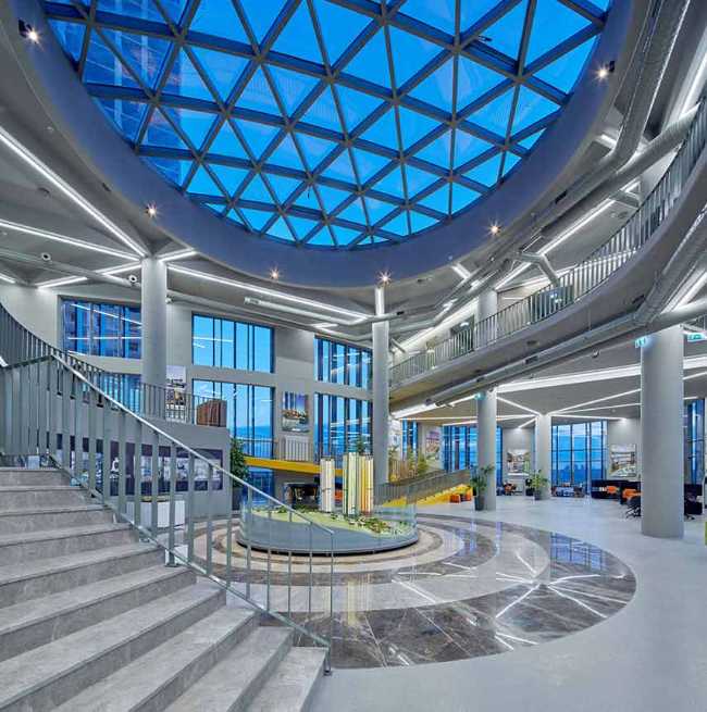 A colorful journey inside ONS İNCEK's vibrant showroom