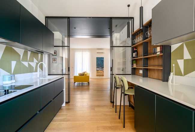 Elegante restyling d’interni a Napoli: le porte FerreroLegno protagoniste