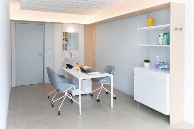 Armonía y vitalidad desde los espacios del consultorio médico Sempervivum