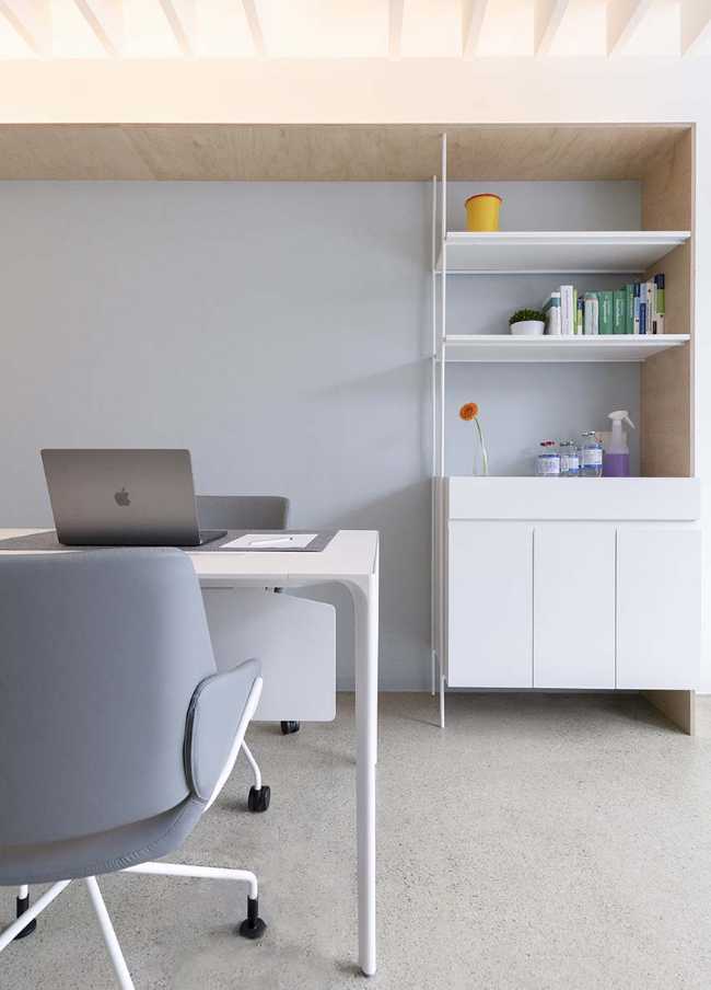 Armonía y vitalidad desde los espacios del consultorio médico Sempervivum