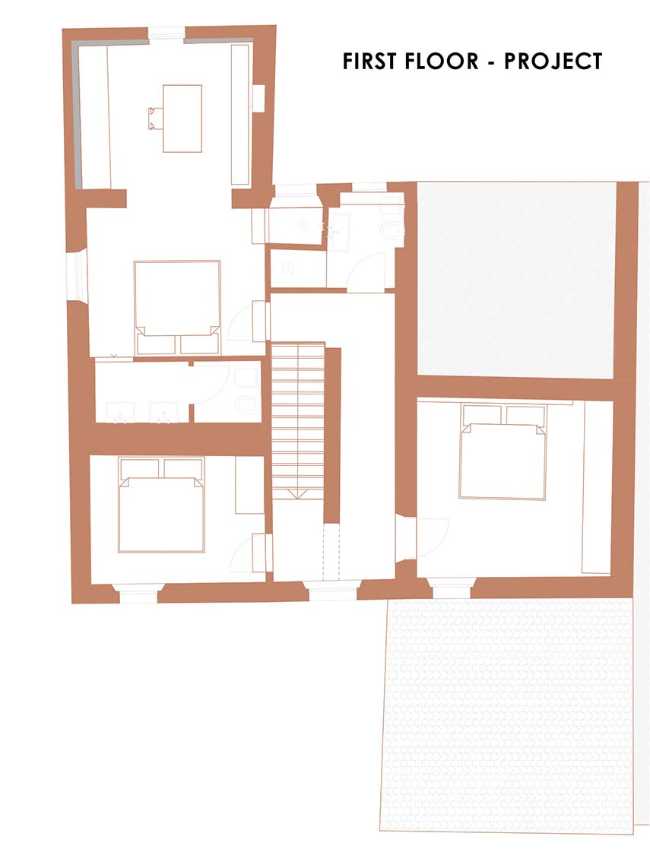 From the recovery of history, the contemporary living of Casa Citerna