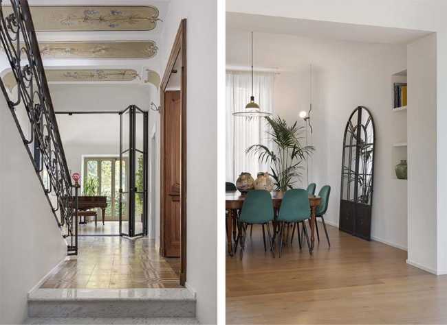 Dans une maison des années 20, l'élégance et la luminosité créent la Casa Pri