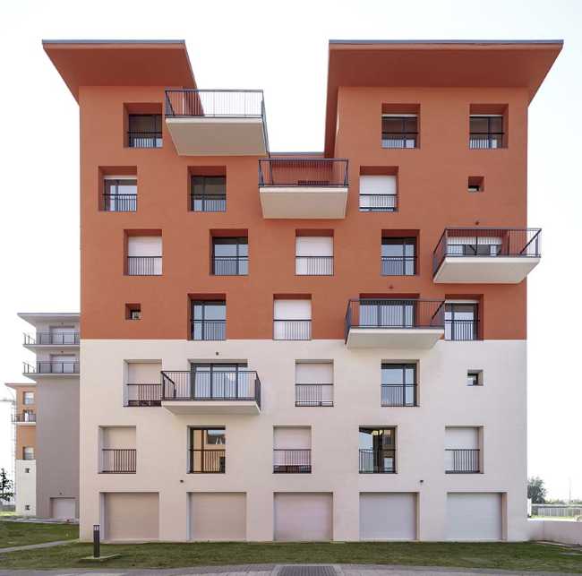 Camplus: student and social housing in the former Olympic Village of Turin