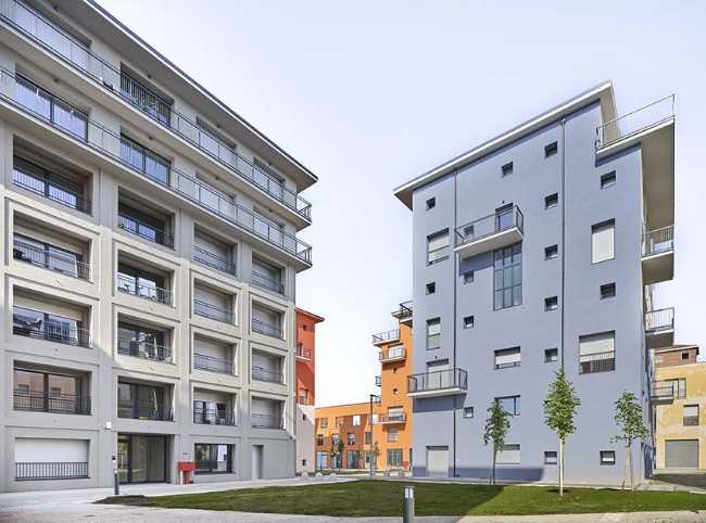 Camplus: student and social housing in the former Olympic Village of Turin