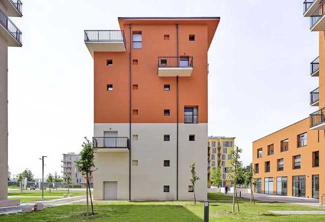 Camplus: student and social housing in the former Olympic Village of Turin