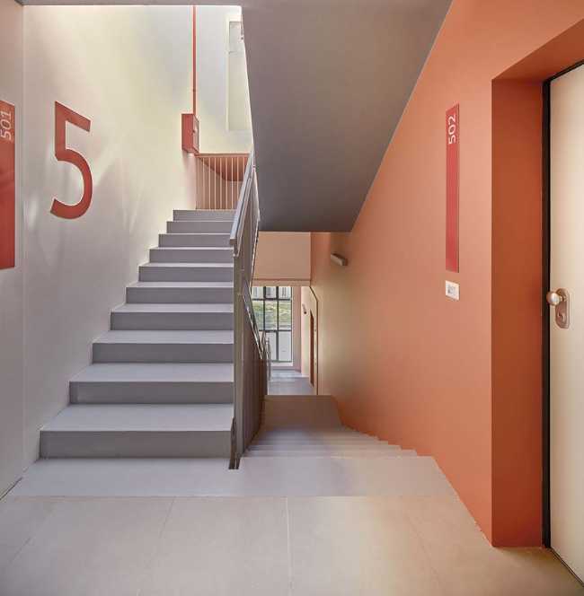 Camplus: student and social housing in the former Olympic Village of Turin