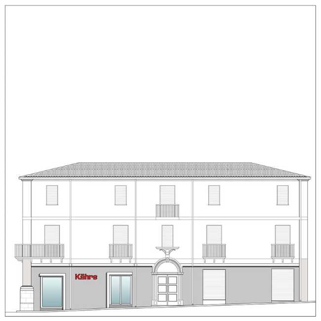 EXPO KAHRS Cosmarredi en edificio histórico reacondicionado en Cittanova