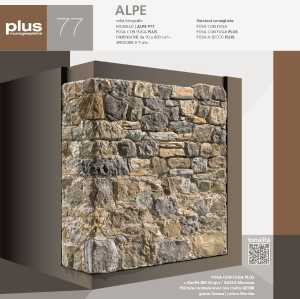 Stone cladding with spontaneous profile Rivarolo Geopietra