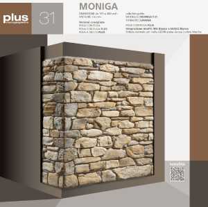 Stone Cladding with Spontaneous Profile Liguria Geopietra