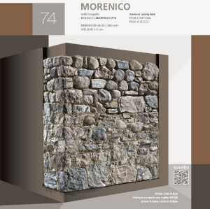 Stone cladding with Spontaneous Hill Profile Geopietra