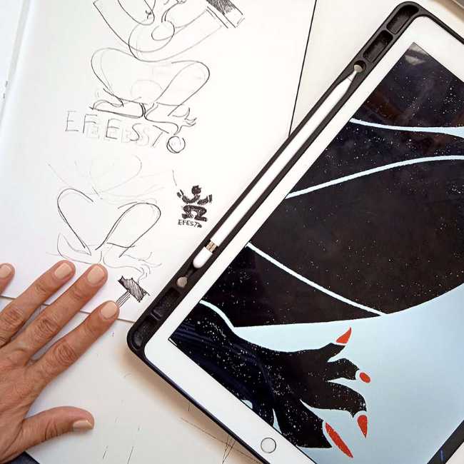 Amalia Mora: el talento narrativo a través de líneas y colores