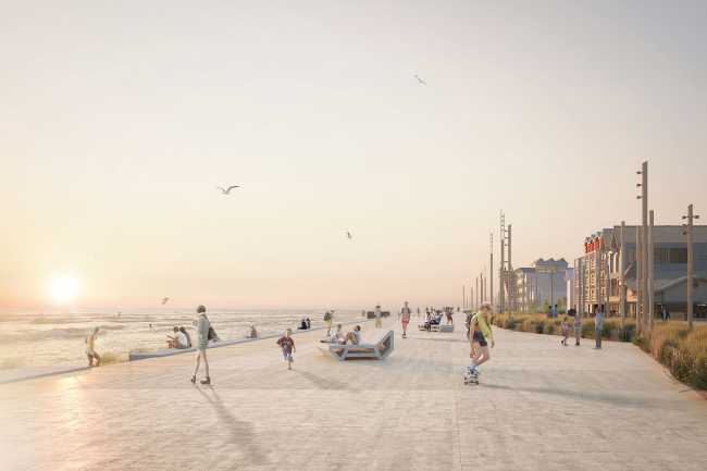 Lacanau Bench, the prototype of sustainable modular urban furniture