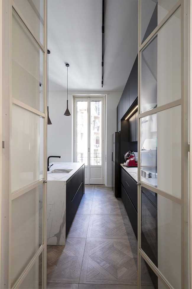 In a Liberty-style building in Milan the Majno 23 apartment is reborn