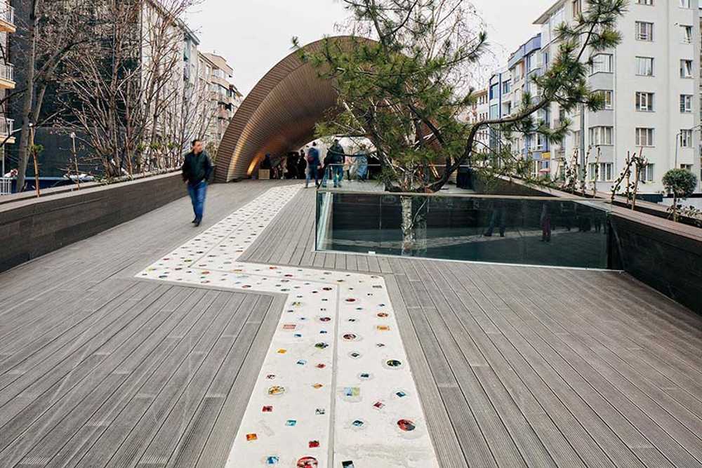 Hamamyolu Urban Deck: a new heartbeat for the heart of Eskişehir