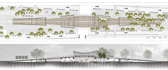 Hamamyolu Urban Deck: a new heartbeat for the heart of Eskişehir