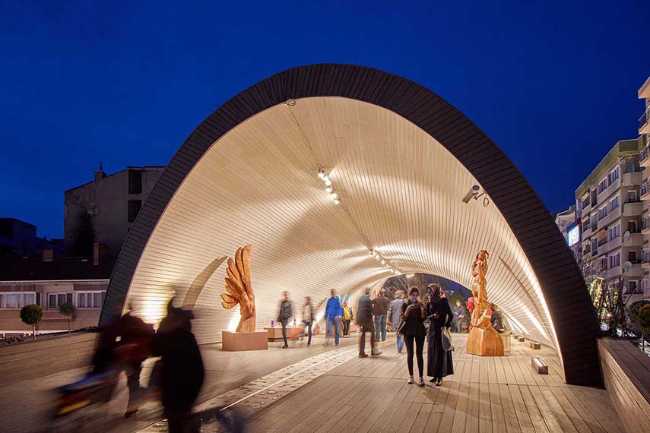 Hamamyolu Urban Deck: a new heartbeat for the heart of Eskişehir