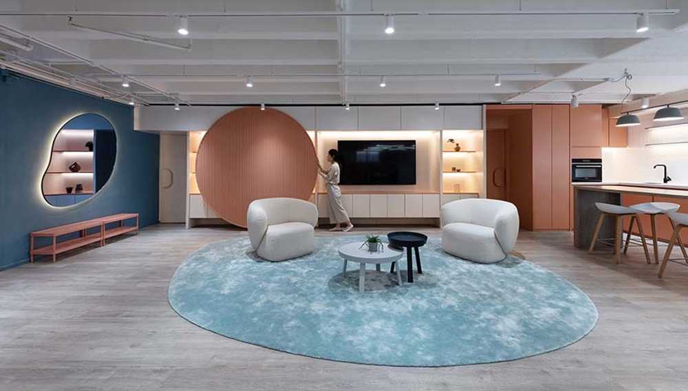 How interior design inspires the workspace, Project E Beauty