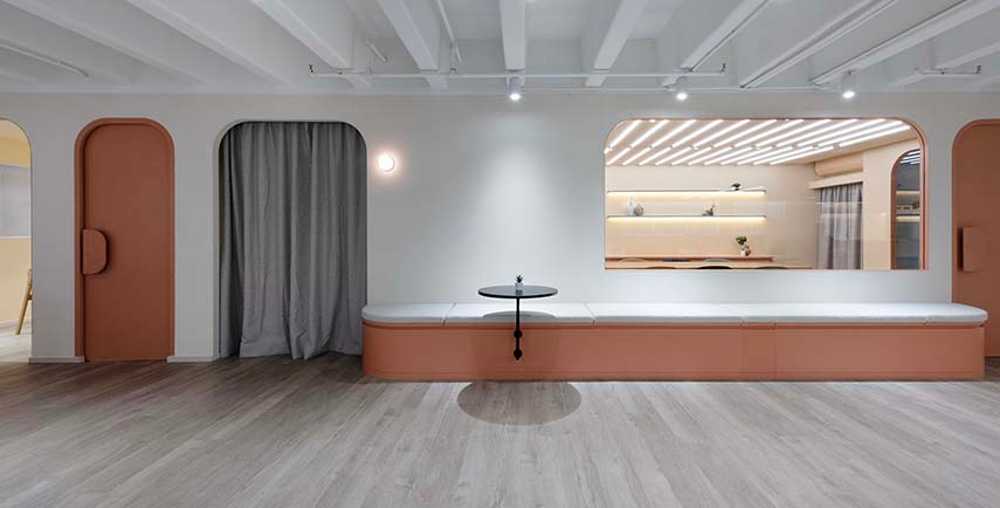 How interior design inspires the workspace, Project E Beauty