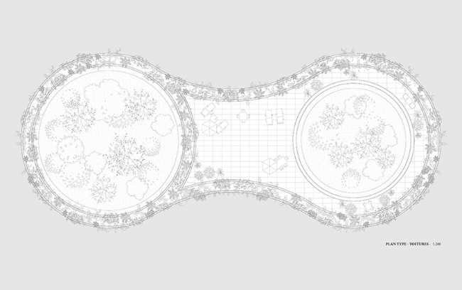 Nuevas conexiones entre el hogar y el entorno en Le mail en Vélizy-Villacoublay